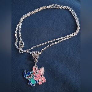 Angle And Stitch Necklace